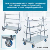 A Frame Panel Carts (Polyurethane Wheels)