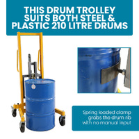 Steel and Plastic Drum Lifter/Depalletiser