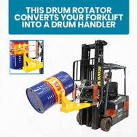 Forklift Drum Rotator