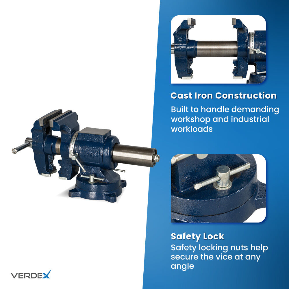 Heavy Duty Cast Iron Bench Vice