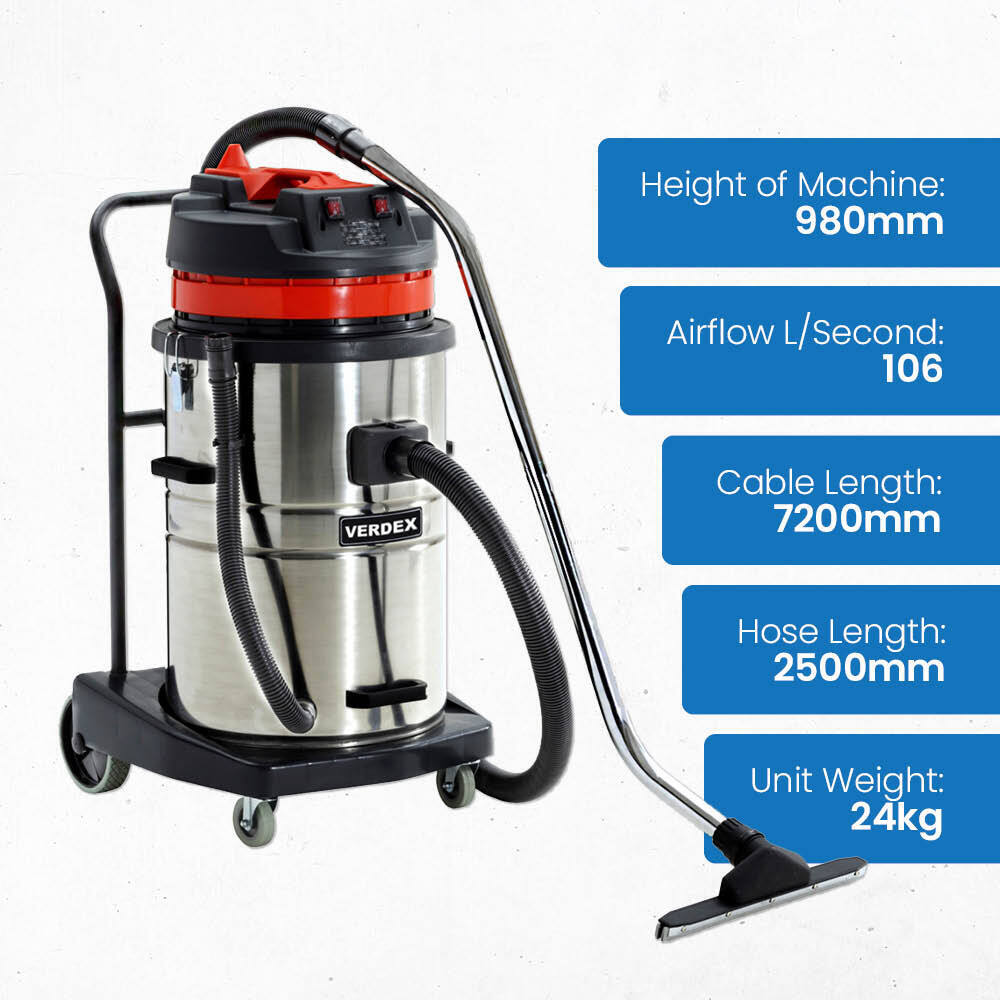 Wet and Dry Vacuum Cleaner 70L