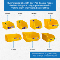 Yellow Stor-Pak Bins