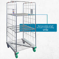 2 Sided Roll Cage Trolley