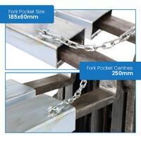 Galvanised Parrot Beak Drum Lifter  (Single)