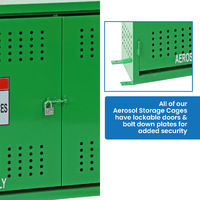 Aerosol Cage - 216 Can Capacity (Horizontal)