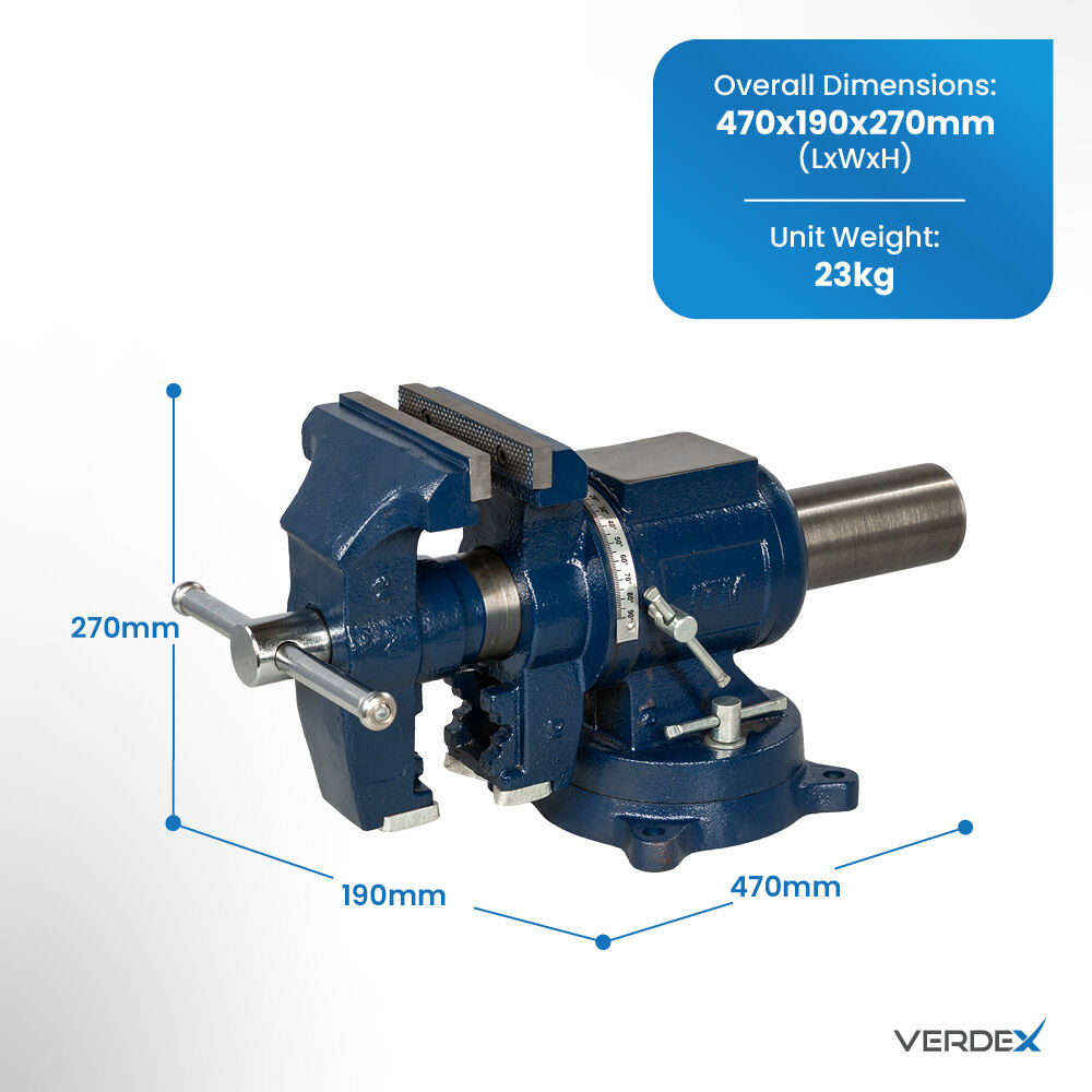 Heavy Duty Cast Iron Bench Vice