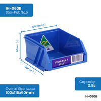 Blue Stor-Pak Bins