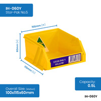 Yellow Stor-Pak Bins