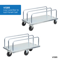 Panel Cart with Adjustable Load Bars (Pneumatic Castors)