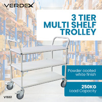3 Tier Multi Shelf Trolley