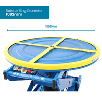 Bishamon EZ Pneumatic Rotating Pallet Positioner - For varying Pallet Weights