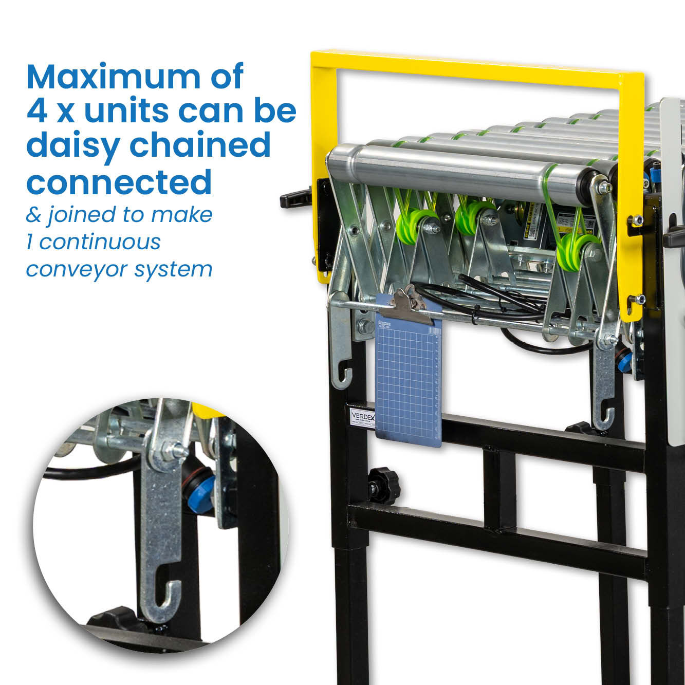 Electric Expandable Conveyors - 460mm (Daisy Chainable)