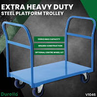Extra Heavy Duty Steel Platform Trolleys (Fully Welded)