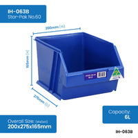 Blue Stor-Pak Bins