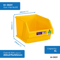Yellow Stor-Pak Bins