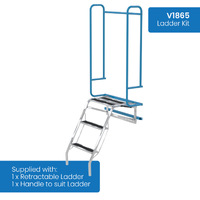 Full Cage Trolley with Double Swing Door