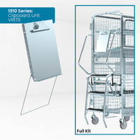 1910 Series - Fully Lockable Cage Trolley with Doors and Roof