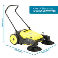 Manual Push Floor Sweeping Machine