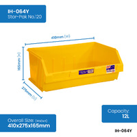 Yellow Stor-Pak Bins