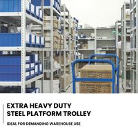 Extra Heavy Duty Steel Platform Trolleys (Fully Welded)