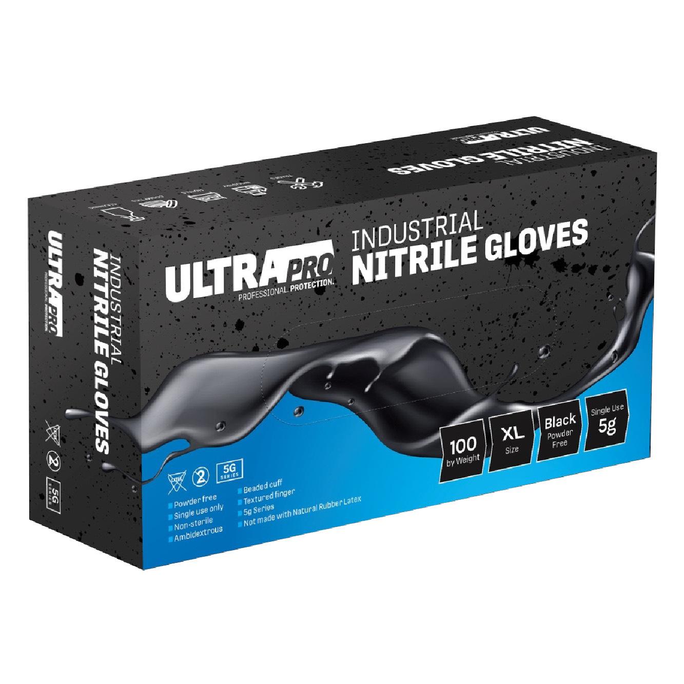 Nitrile Gloves 100 / Pack (X-LARGE)