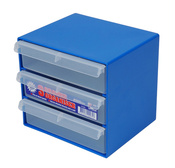 Drawer Organisers -  3 drawer 155x128x142mm (WxDxH)
