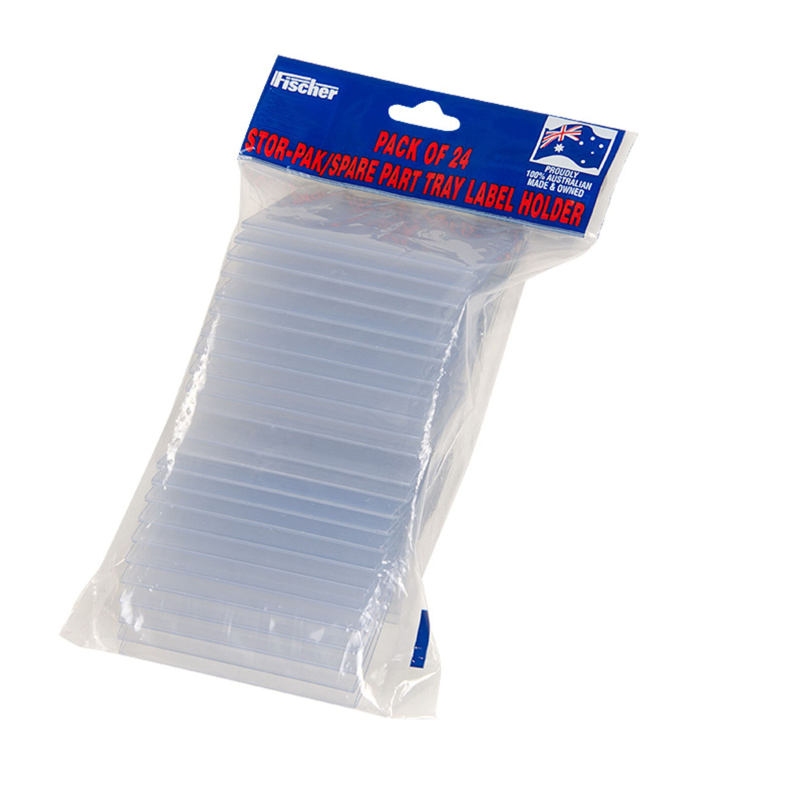 Stor-Pak/Spare Parts Tray Label Holder (24/Pack)