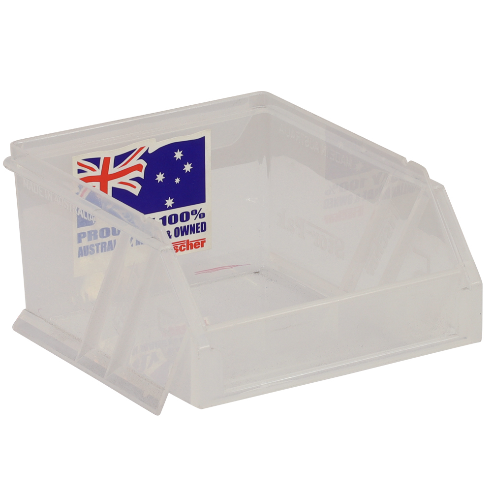 Stor-Pak No.  #5 (100x115x60mm) WxDxH 0.5L capacity -CLEAR (12 per carton)