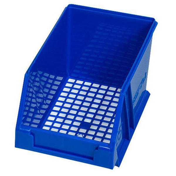 Mesh-Pak Bin #25 133x220x125mm (WxDxH) - Blue (6 per carton)