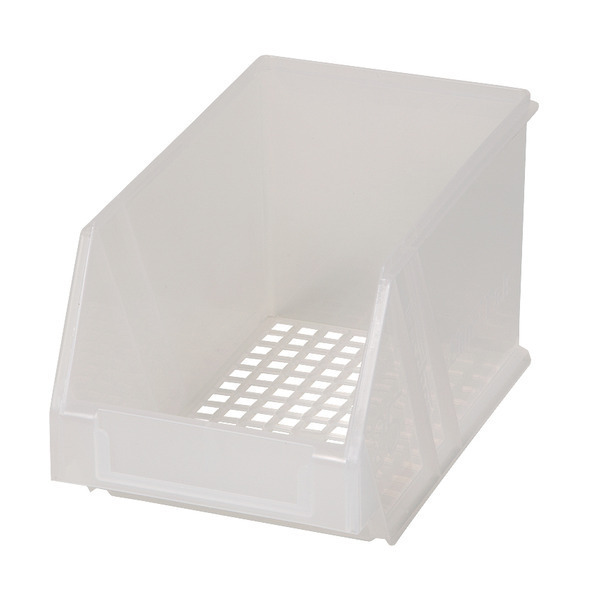 Mesh-Pak Bin #25 133x220x125mm (WxDxH) - Clear (6 per carton)