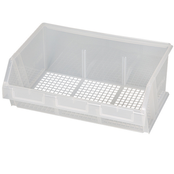 Mesh-Pak Bin #120   410x275x165mm (WxDxH) - Clear (5 per carton)
