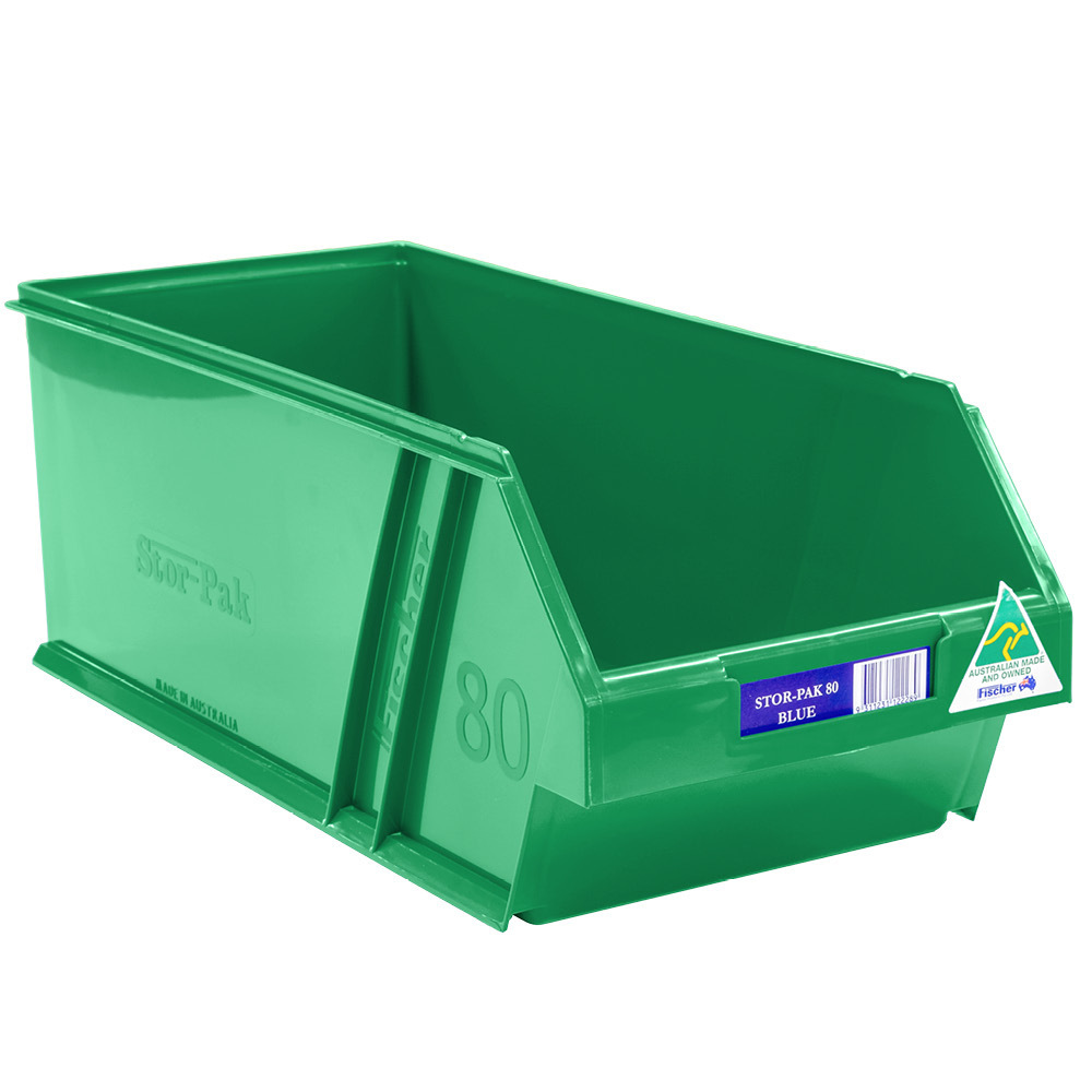 Stor-Pak No. #80 (200x440x165mm) WxDxH - GREEN