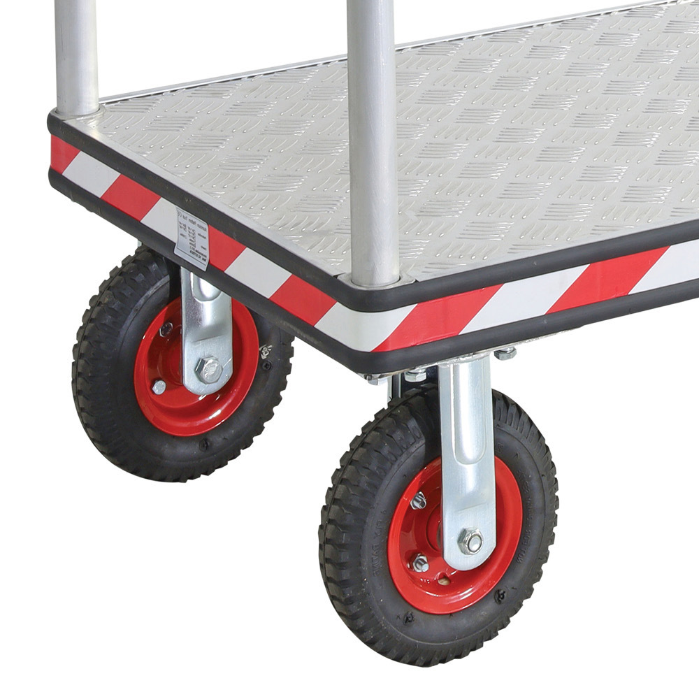 Puncture Proof Wheel Kit (includes 2 Swivel wheels with brakes and 2 fixed wheels)