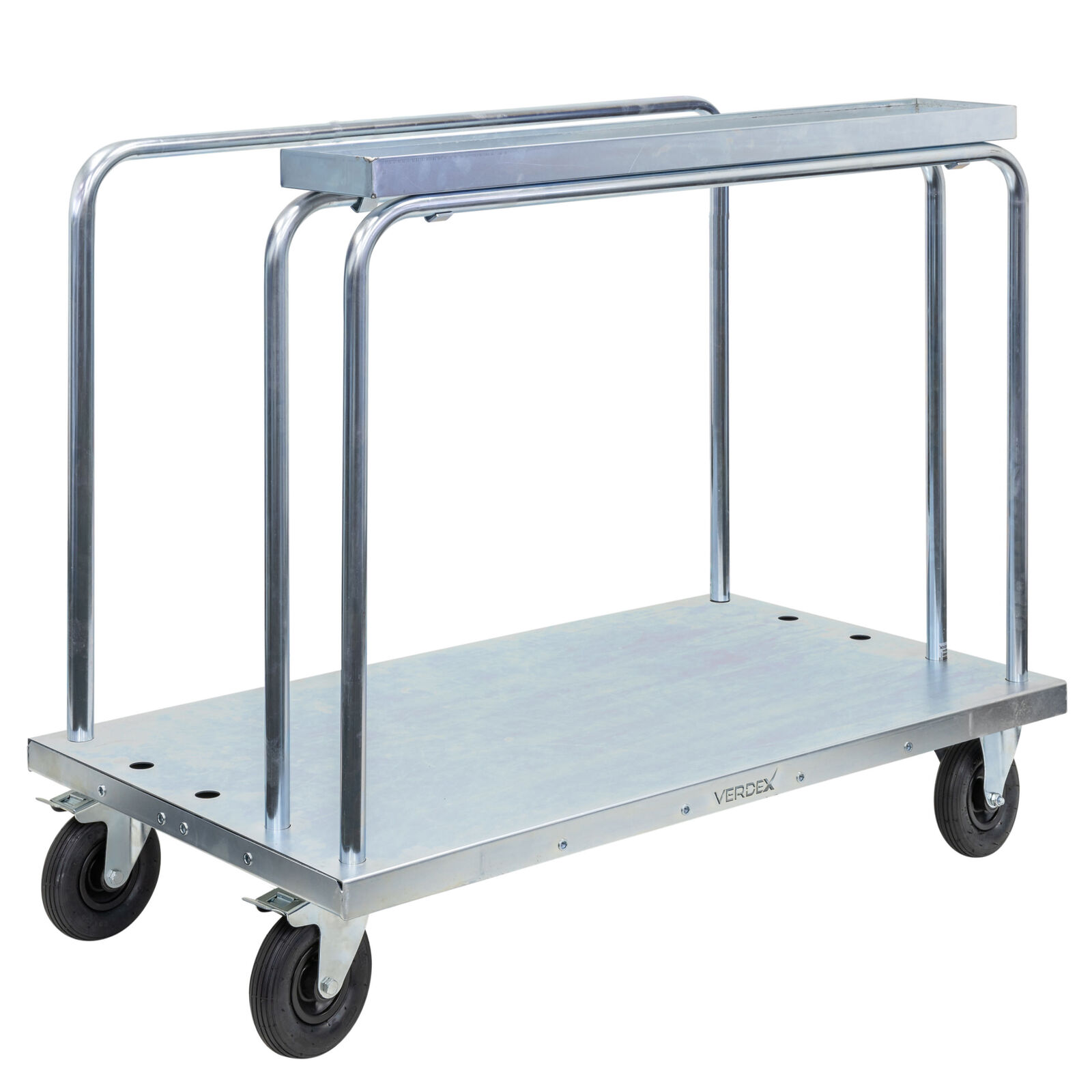 Transport Trolley With Tool Bin (Flat Free Castors)