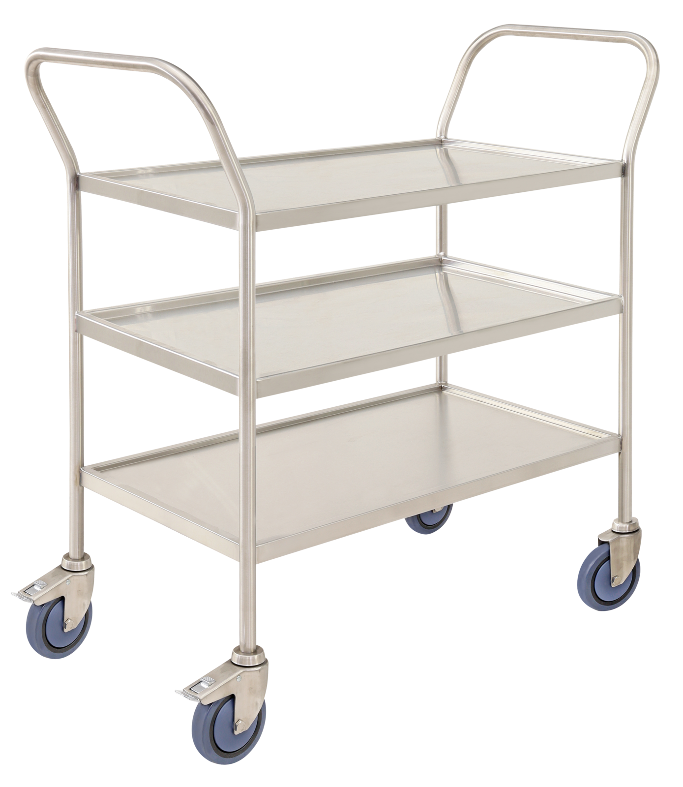 Stainless Steel 3 Tier Trolley