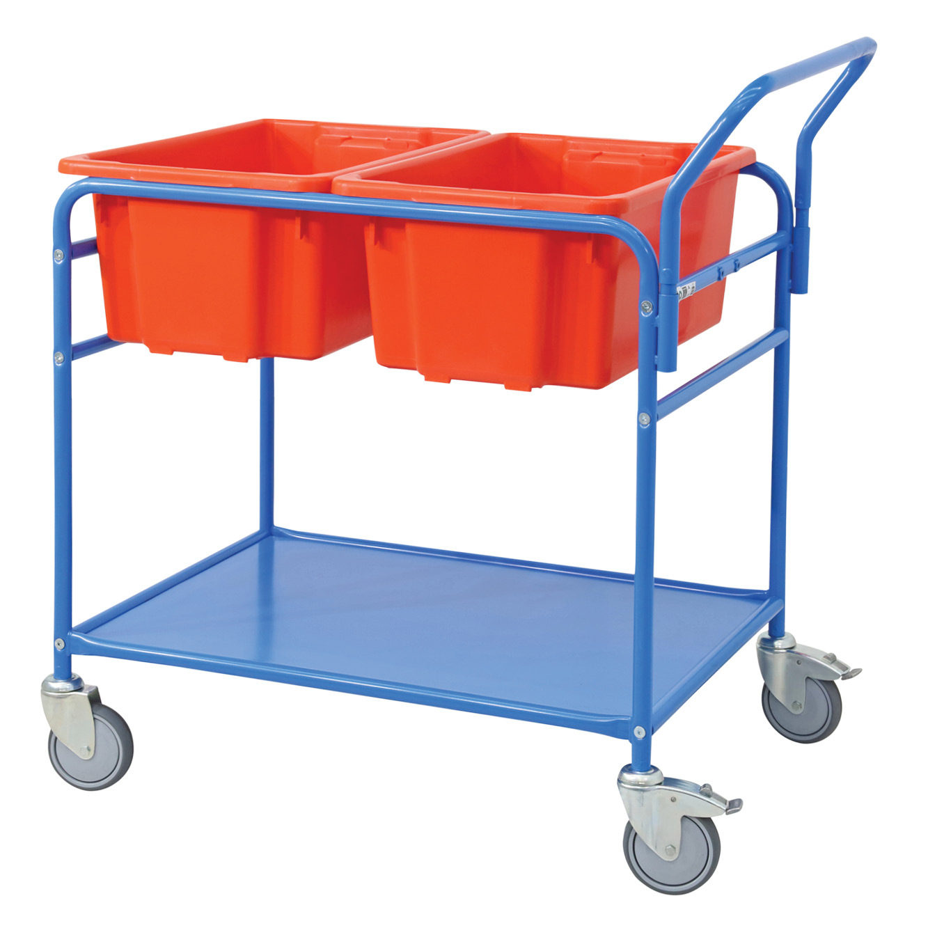Double Tub Order Picking Trolley
