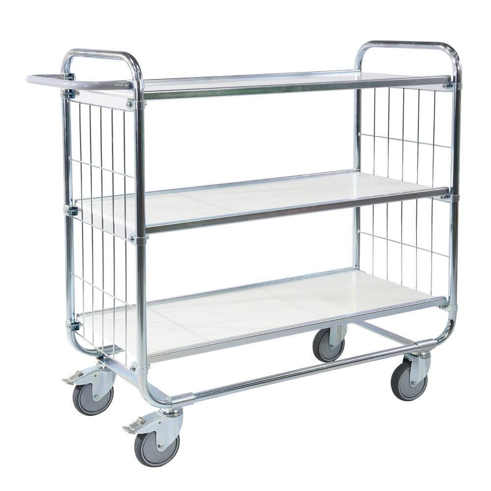 3 Tier Trolley (with Adjustable Shelves)