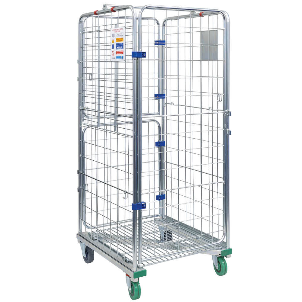 4 Sided Roll Cage Trolley