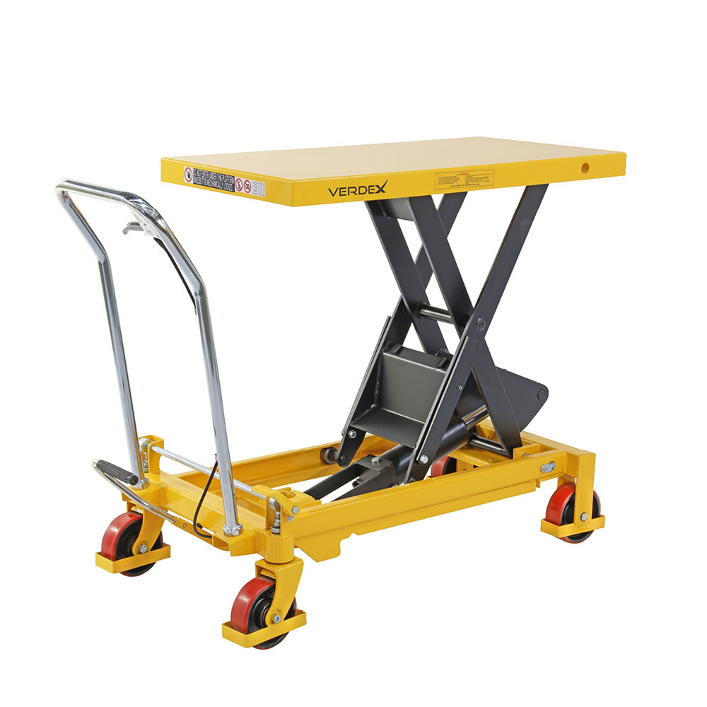 Scissor Lift Trolley 1000x510mm (750kg capacity) - Single Scissor