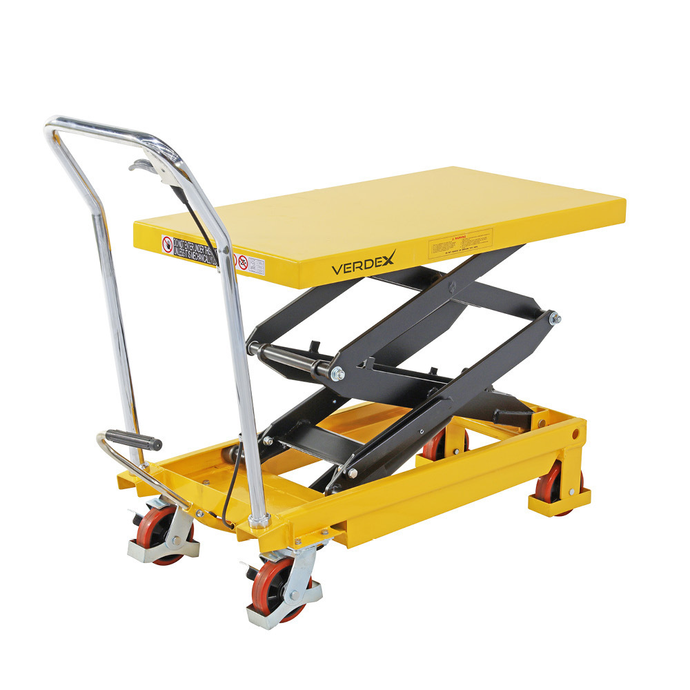 Scissor Lift Trolley  910x500mm (350kg capacity) - Double Scissor
