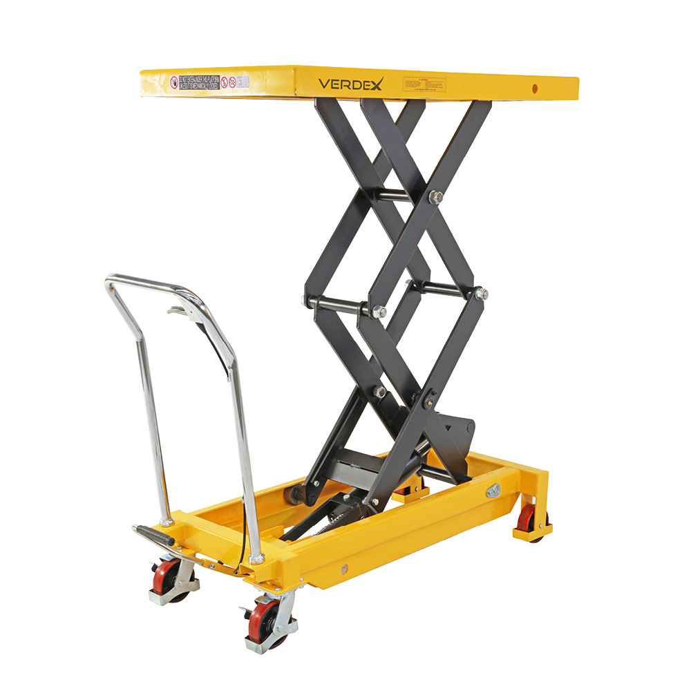 Scissor Lift Trolley 1220x610mm (700kg capacity) - Double Scissor
