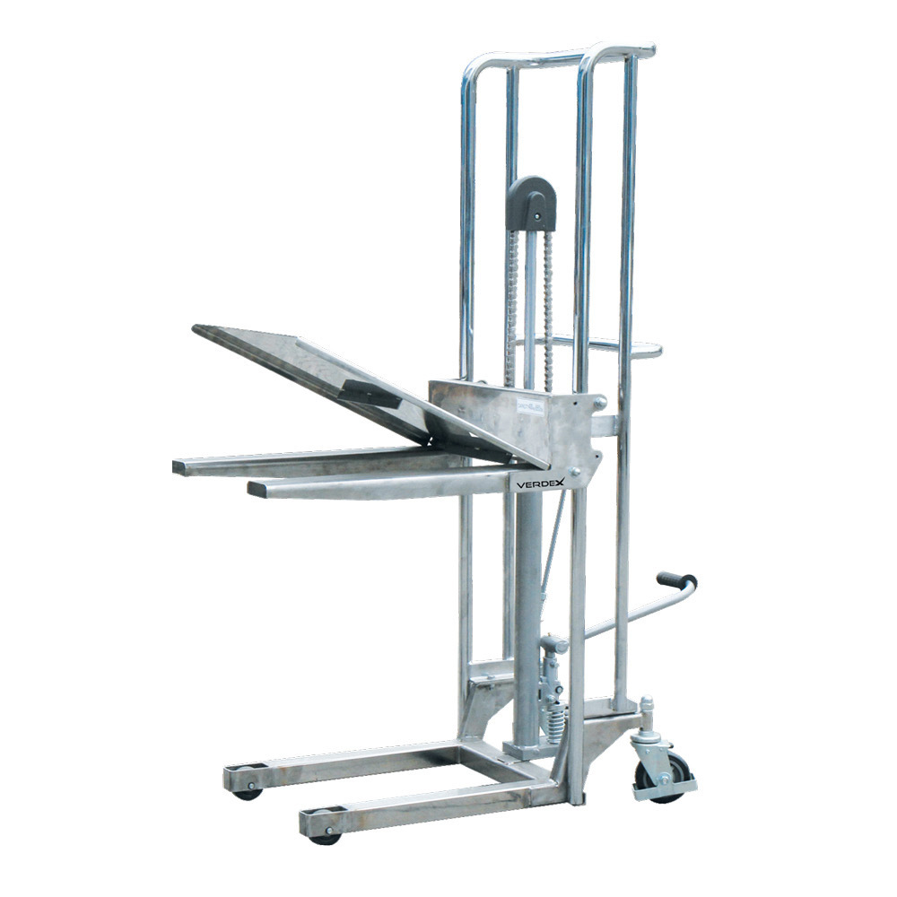 Stainless Steel Manual Stacker - 400kg capacity