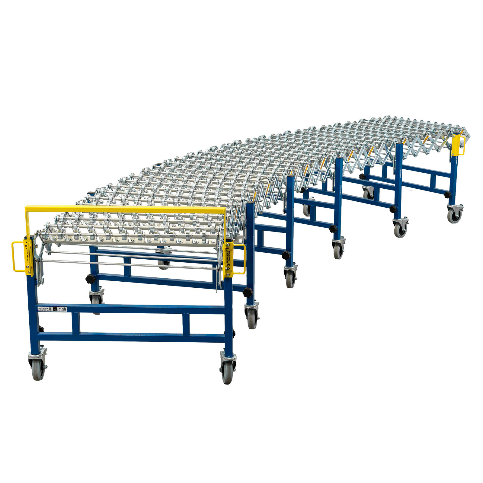 Heavy Duty Skate Wheel Expanding Conveyor - 760mm Wide