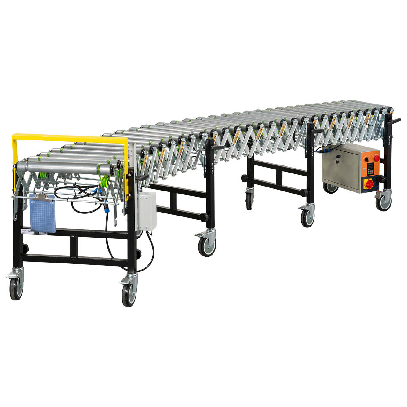 Electric Expandable Conveyor with Sensor Control - 460mm (Daisy-Chainable)