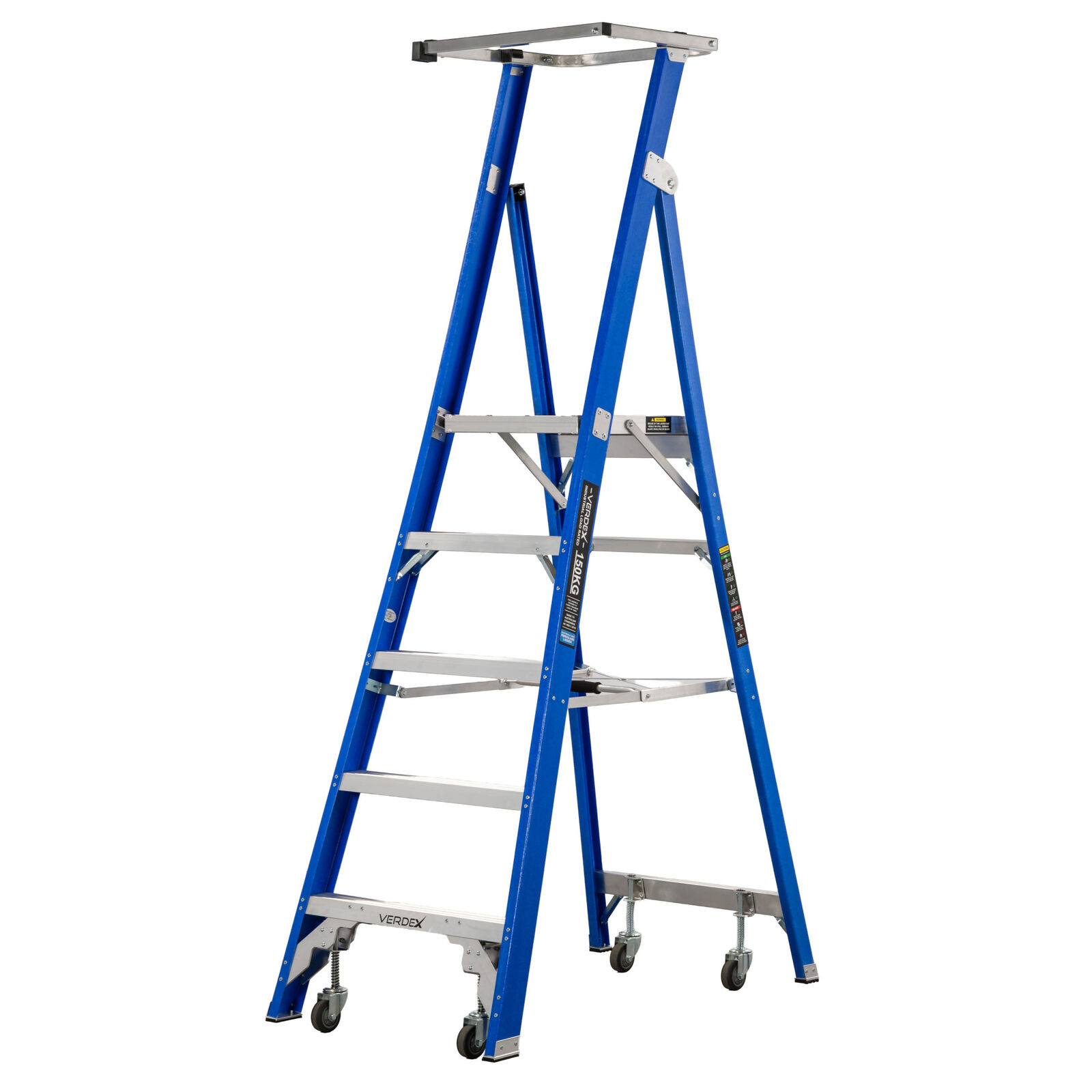 Fibreglass Industrial Platform Ladder - 5 Step (1450mm platform height)