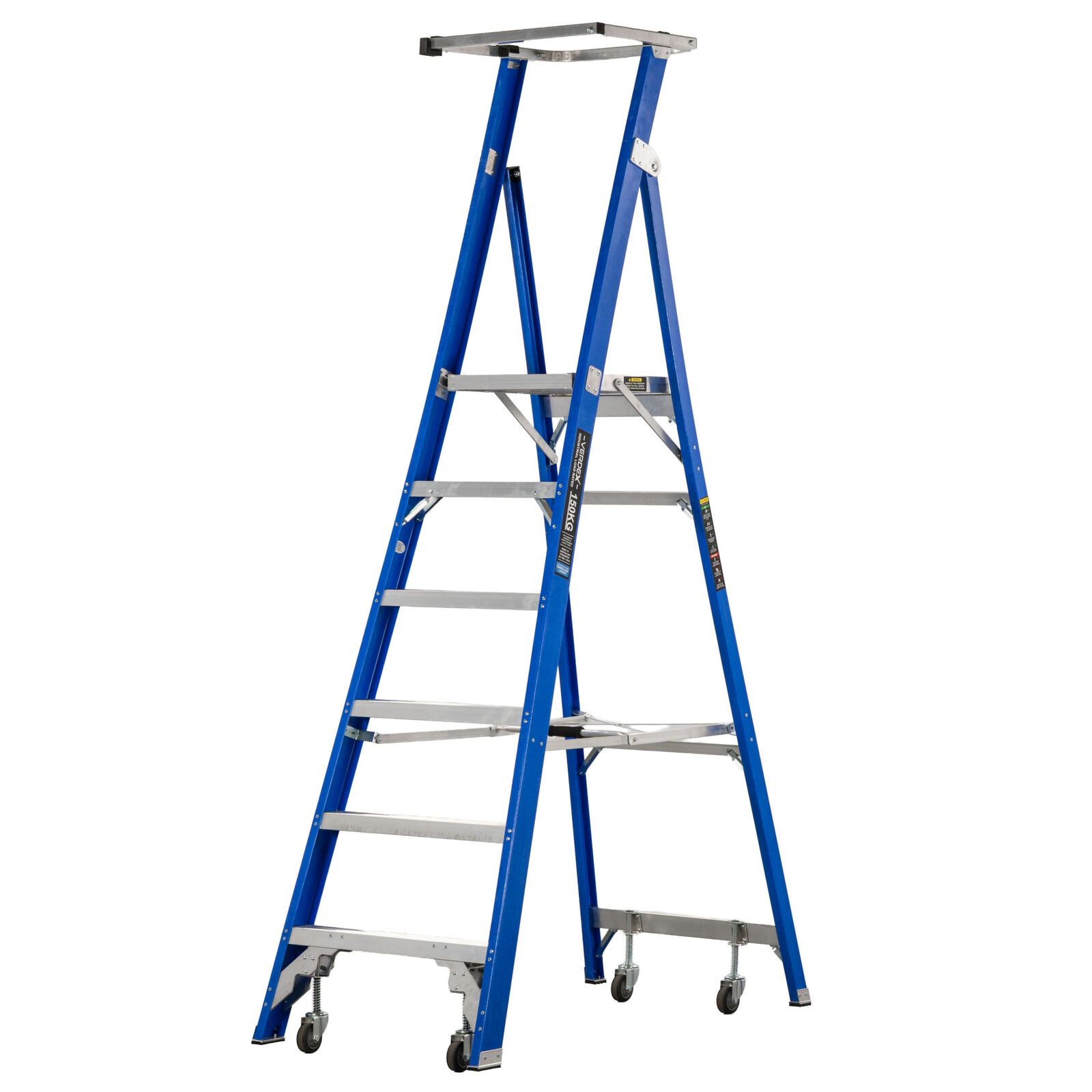 Fibreglass Industrial Platform Ladder - 6 Step (1740mm platform height)