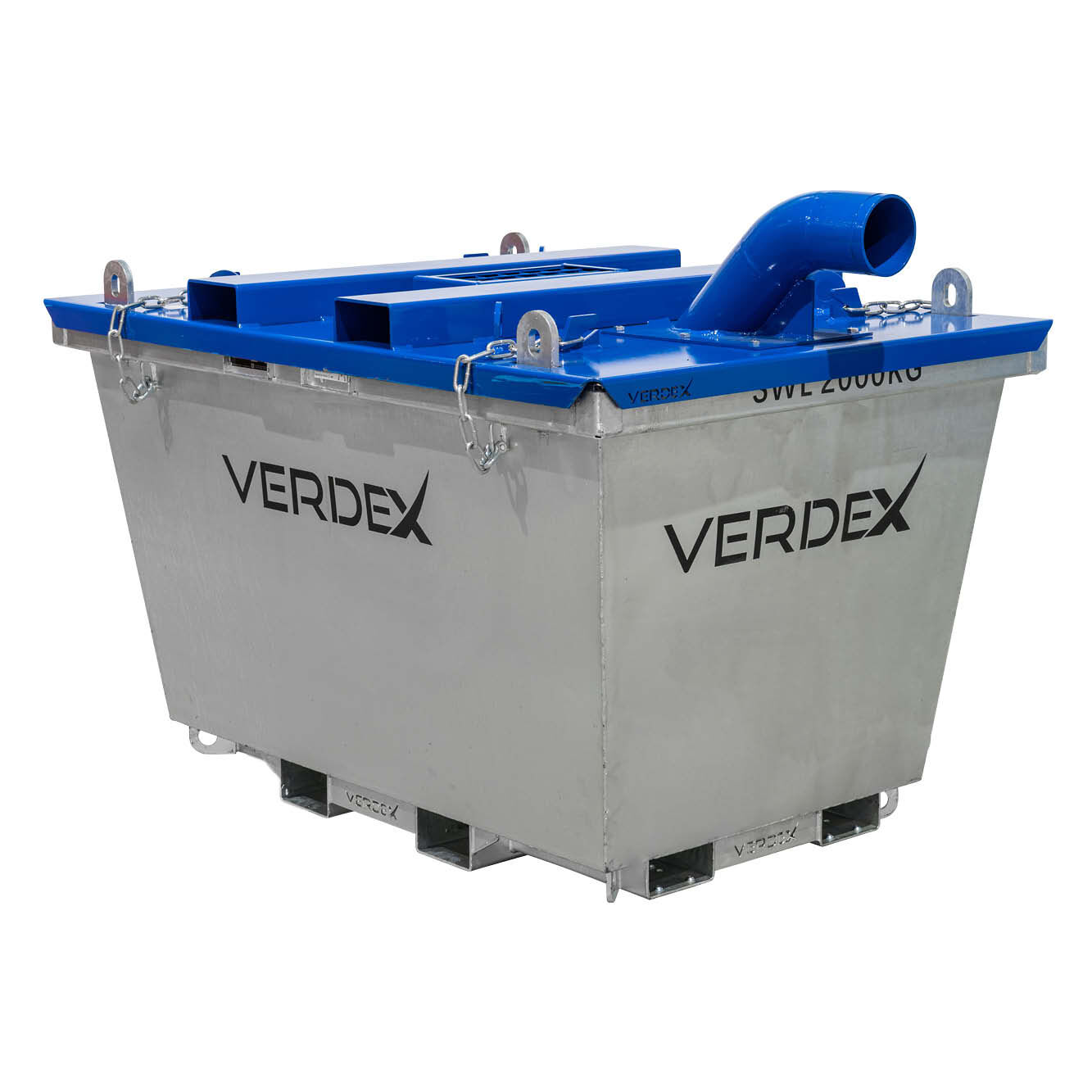 2T Concrete Pump Washout Bin - 1.3cu.m