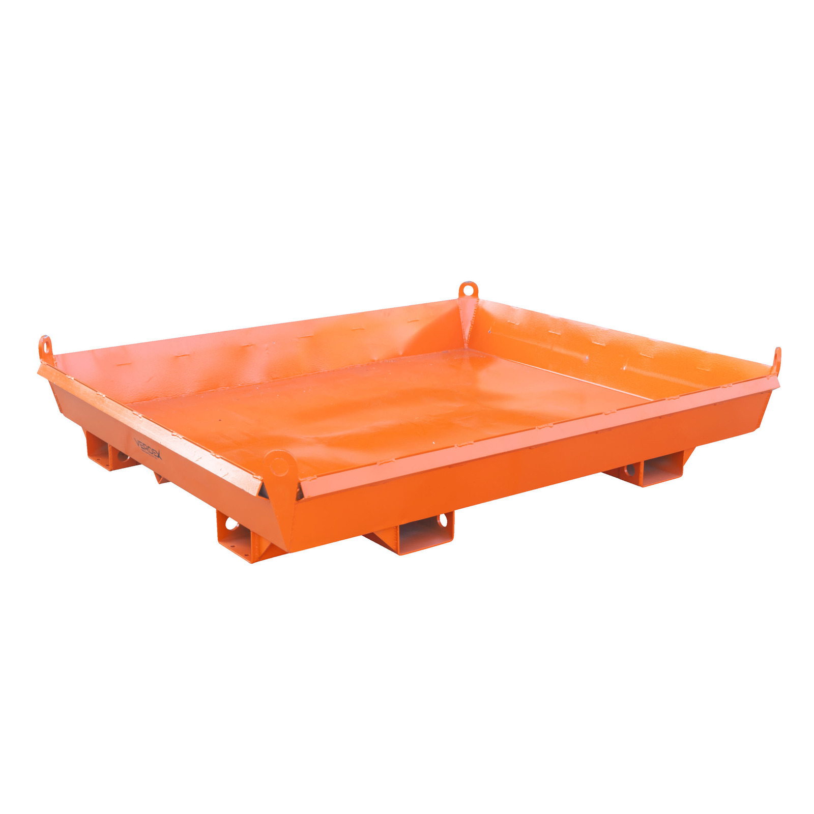 Orange Concrete Collection Tray - 0.5 cubic metres