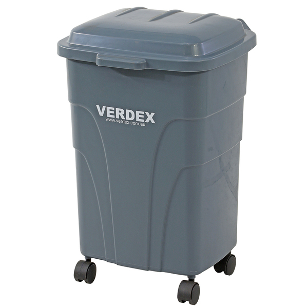 70L Garbage Bin - Grey