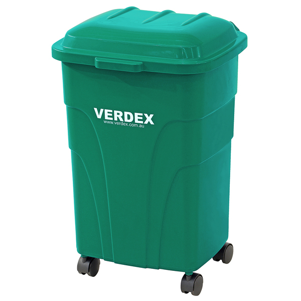 70L Garbage Bin - Green